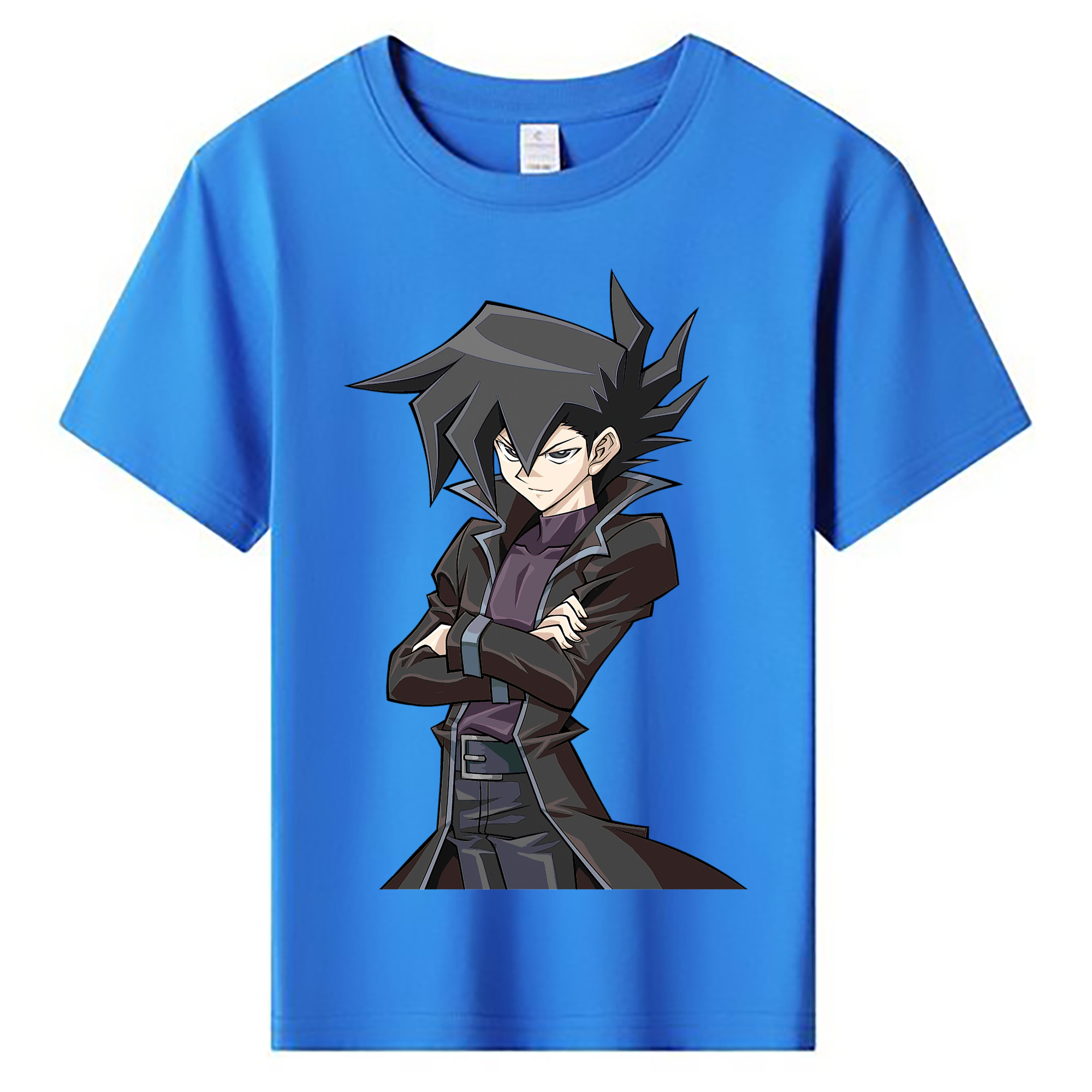 （画像用） 遊☆戯☆王 Yu-Gi-Oh! 綿100％キッズTシャツ（フロントプリント）